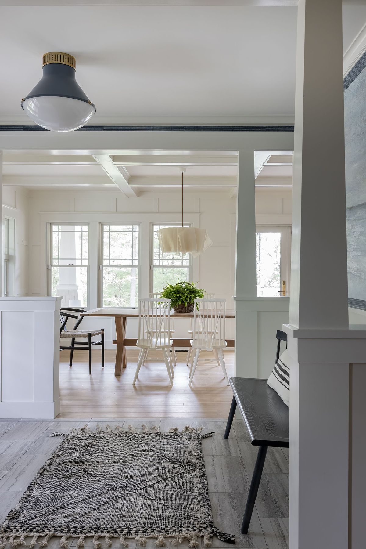 9 Manchester BTS Shingle Style View to Dining Room photo MJL11881 by Michael J. Lee