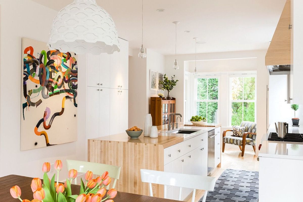 Modern Scandinavian kitchen for This Old House