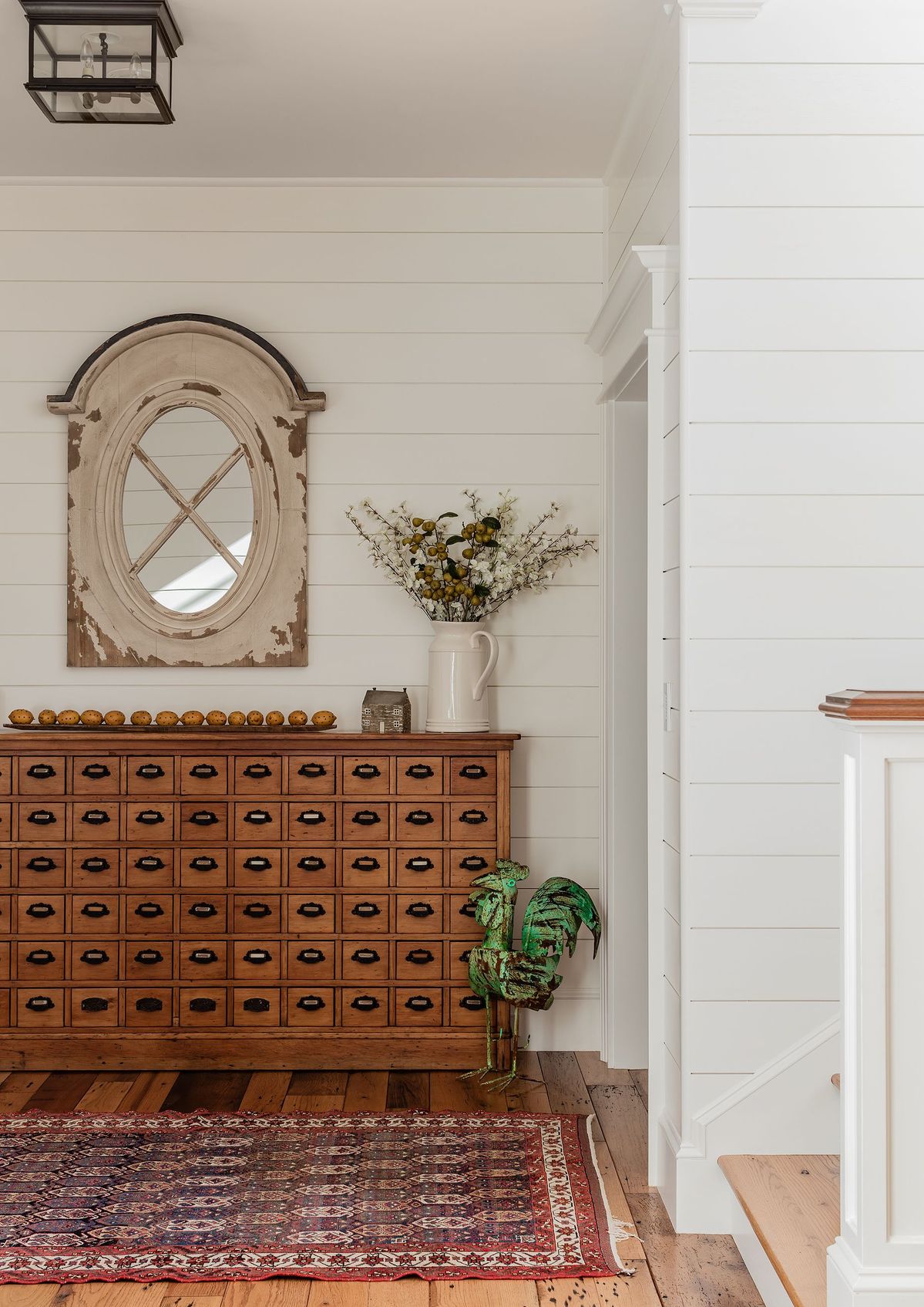 12 Northshore Farmhouse Back Hall photo by Michael J. Lee