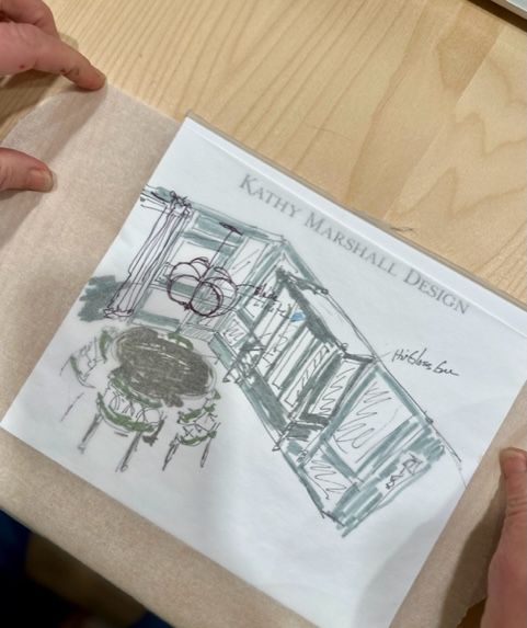 Sketching for our new project