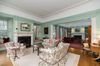 Double parlor furnished by former owners