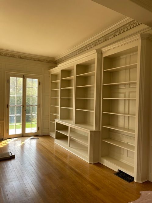 Old bookcase before modification