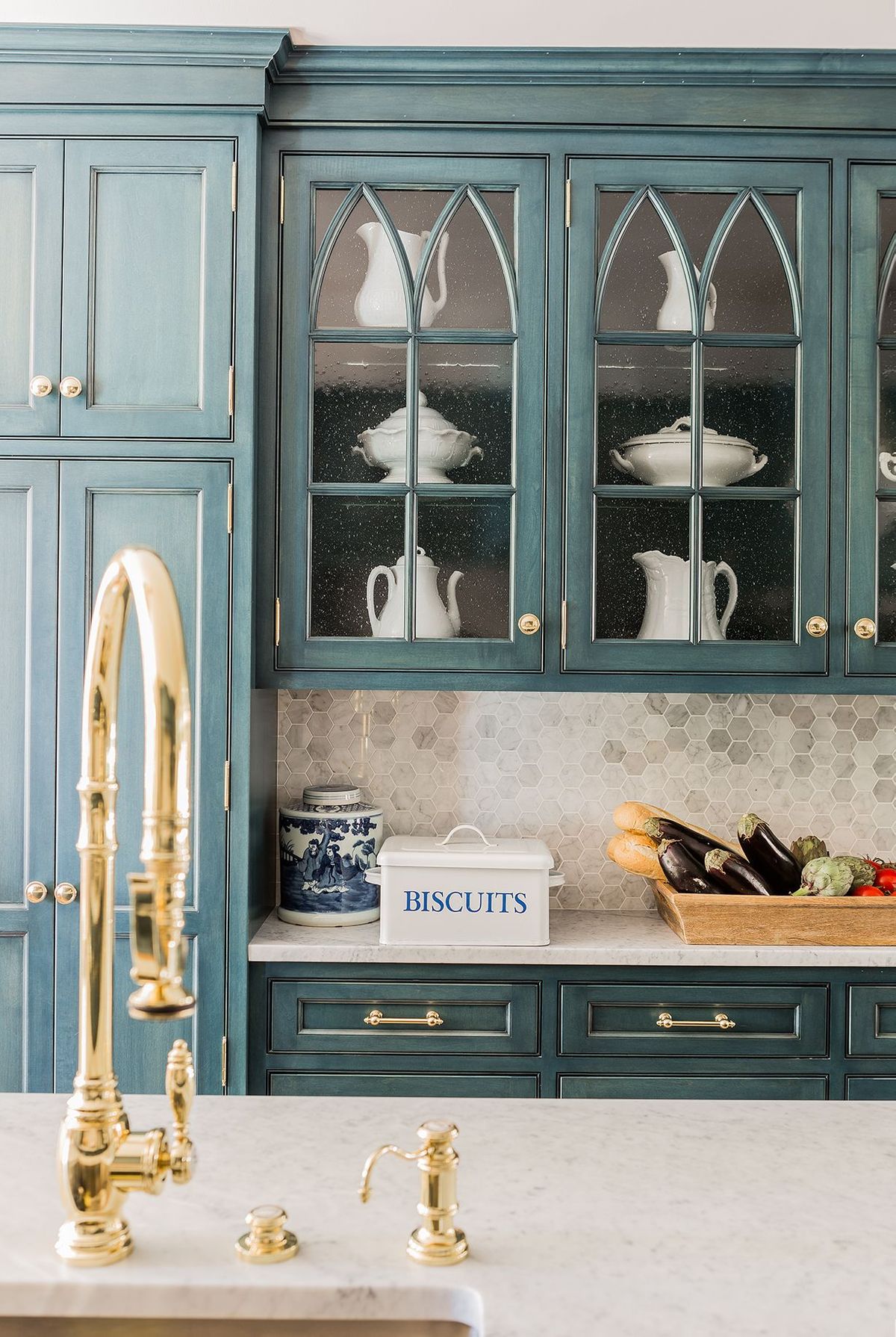 5a Charlestown Townhouse Kitchen Detail photo by Michael J. Lee